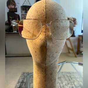 Vintage Gold Frame Prescription Reading Glasses.